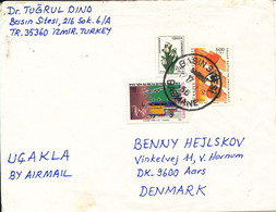 Turkey Cover Sent To Denmark 12-12-1990 - Storia Postale