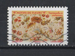 France   2021  YT  /1996   Tournesols Et Anémones - Used Stamps