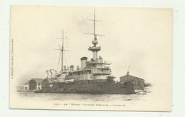 LE " HOCHE " CUIRASSE D'ESCADRE A TOUREILLES  - NV  FP - Warships