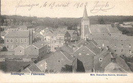 SOUMAGNE - Panorama - Carte Circulé En 1903 - Soumagne