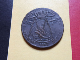 BELGIQUE LEOPOLD IER 5 CENTIMES 1857 - 5 Centimes