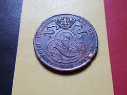 BELGIQUE LEOPOLD IER 5 CENTIMES 1859 POINT - 5 Cent