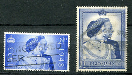 Great Britain 1948 Sc 457-8 Used CV $25 11431 - Oblitérés