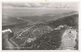 Snowdon Mountain Railway, 1952 Postcard - Caernarvonshire