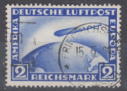 Germany Reich 1928 Airmail Zeppelin Mi#423 Used - Used Stamps