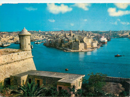 CPSM Malta-Senglea-Grand Port-Beau Timbre       L941 - Malta