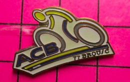 1817 Pin's Pins / Beau Et Rare / THEME : SPORTS / CLUB CYCLISTE ACB Brou-sur-Chantereine - Cyclisme