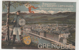 Souvenir Du 18ème Concours National Et International De TIR  . Grenoble (38 Isère ) - Schieten (Wapens)