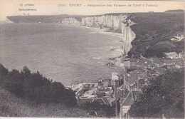 76 - YPORT - LE LITTORAL - LES FALAISES A FECAMP - - Yport