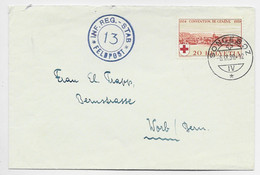 HELVETIA SUISSE 20C SEUL LETTRE COVER SONGENOZ 5.IX.1939  TO WORB BERN + INF REG STAB FELPOST 13 - Postmarks