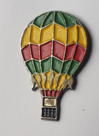 E07 Pin's Montgolfière Balloon 23 Mm Achat Immédiat - Luchtballons