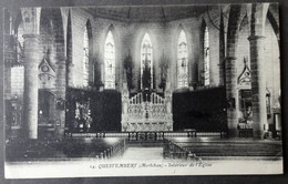 CPA 56 QUESTEMBERT - Intérieur De L'Eglise - Artaud 34 -  Réf. X 111 - Questembert