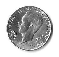 20 Franken Luxemburg - 600.Jahrestag - Tod Von Johann I. Von Böhmen - Silber - Luxembourg
