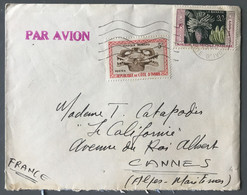 Cote D'Ivoire, Divers Sur Enveloppe Pour Cannes 1960 - (C1196) - Côte D'Ivoire (1960-...)