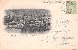 LISIEUX - Vue Générale - Précurseur, Carte-Nuage Voyagée 1900 - Lisieux