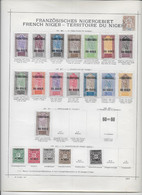 Niger - Collection Vendue Page Par Page - Neufs * - B/TB - Unused Stamps