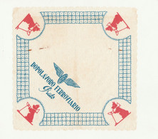 SALVIETTA / Sottobicchiere ORIGINALE - DOPOLAVORO FERROVIARIO - PRATO - Company Logo Napkins