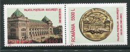 ROMANIA 2001 Centenary Of Main Post Office In Bucarest  MNH / **.  Michel 5626-27 - Ungebraucht