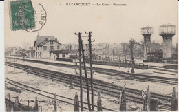 BAZANCOURT  (51) - La Gare - Bon état - Bazancourt