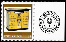 PM Postgeschichte Nr. 10 Ex Bogen Nr. 8126025  Lt. Scan Postfrisch - Persoonlijke Postzegels