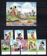 Sierra Leone Dysney Cartoons Mickey Donald MNH -(a-23) - Disney