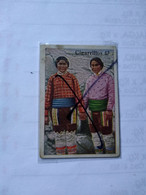 Greenland.Cigarette Cards No Postcard Same Girls Photo & Color.one Says Greenland The Other Alaska.2 Diff Brands& Texts. - Grönland