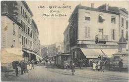 D 42.  RIVE DE GIER.  PLACE DE LA BOIRIE - Rive De Gier