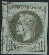 COLONIES GENERALES - EMPIRE - N°7 SUPERBE MARGE DONT VOISIN - OBLITERE - COTE 100€. - Napoléon III.