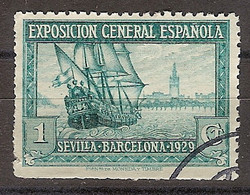 España U 0434 (o) Expo Sevilla Y Barcelona. 1929 - Gebruikt
