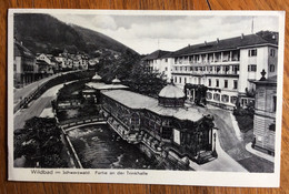 WILDBAD  IM SCHWARZWALD - PARTIE AN DER TRINKHALLE -  VIAGGIATA IL 28/12/39 A CONEGLIANO VENETO . ITALY - Bergedorf