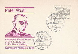 ALLEMAGNE BERLIN 1970 PETER WUST - Franking Machines (EMA)