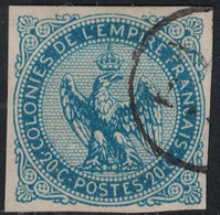 COLONIES GENERALES - AIGLE IMPERIAL - N°4 -  OBLITERATION - PD DE LA REUNION - COTE 100€. - Aigle Impérial