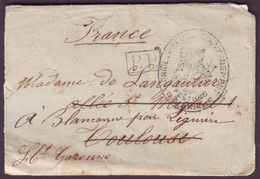 LSC - "P.P." (1870), Lettre En Franchise D'un Prisonnier De Guerre + " Control Preuss Gouvernement / Der Festung * MAINZ - War 1870