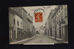 D 203 - Charlieu - Rue Des Ecoles - Editions Vue Nobis - Circulé 1916 De Charlieu Vers Roanne - Charlieu