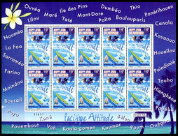 Nouvelle Calédonie - 2010 - Sports XIVe Jeux Du Pacifique 10 Timbres- NEUF - No 1123 - Cote 25,00 € - Unused Stamps