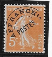 France Préoblitérés N°50 - Neuf * Avec Charnière - TB - 1893-1947