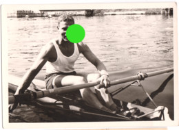 Oostende Régates D' Aviron Michel De Meulemeester De Brasschaat Qui A Participé Aux Jeux Olympiques De Tokyo 1964 - Rowing