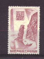 Saint Pierre And Miquelon 349 MH * (1947) - Neufs