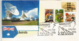 Astronomie Et Astrophysique.  Narrabri Australian Radio Telescope. NSW. , Letter 2003 ( Narrabri Observatory) - Oceanië