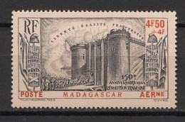 Madagascar - 1939 - Poste Aérienne PA N°Yv. 15 - Révolution - Neuf Luxe ** / MNH / Postfrisch - Airmail