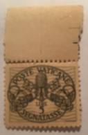 1945 - Vaticano - Segnatasse -  Lire 5 - Nuovo - Postage Due