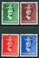 NORWAY 1939 Queen Maud Fund Used.  Michel 203-06 - Used Stamps