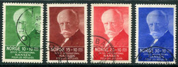 NORWAY 1935 Nansen Refugee Fund Set Of 4, Used.  Michel 172-75 - Oblitérés