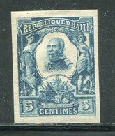 HAITI- Y&T N°86- Neuf Avec Charnière * Et Non Dentelé - Haiti