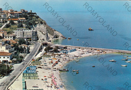 CARTOLINA  NUMANA,ANCONA,MARCHE,SPIAGGIA HOTEL SCOGLIERA,MARE,SOLE,ESTATE,LUNGOMARE,VACANZA,BELLA ITALIA,NON VIAGGIATA - Ancona