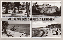 CPSM    ALLEMAGNE---GRUSS AUS DEM OSTSEEBAD LUBMIN - Lubmin