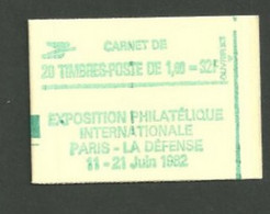 Carnet Sabine De Gandon Philexfrance Yvert 2155C4a GT Daté 21/8/81 - Ohne Zuordnung