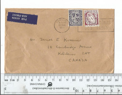 Ireland Traigh Li To Kitchener Ontatio Canada March 12 1960...............(Box 8) - Covers & Documents