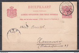 Briefkaart Van Groningen Naar Hannover - Storia Postale
