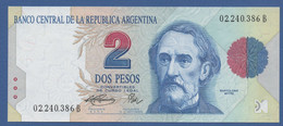 ARGENTINA - P. 340b(1) – 2 Pesos Convertibles ND (1992-1997) UNC  Serie B - Argentine